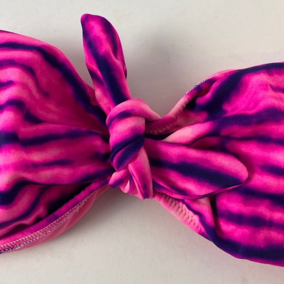 Victoria’s Secret Pink Tie Dye Bikini Swim Top Size Small - Picture 2 of 5